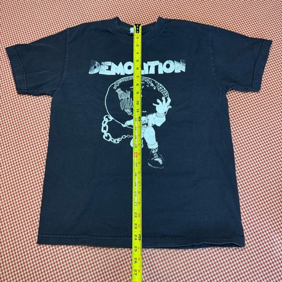 Demolition Band Shirt Size M Blank Stare Hardcore Straight Edge Ontario Canada - Picture 7 of 7